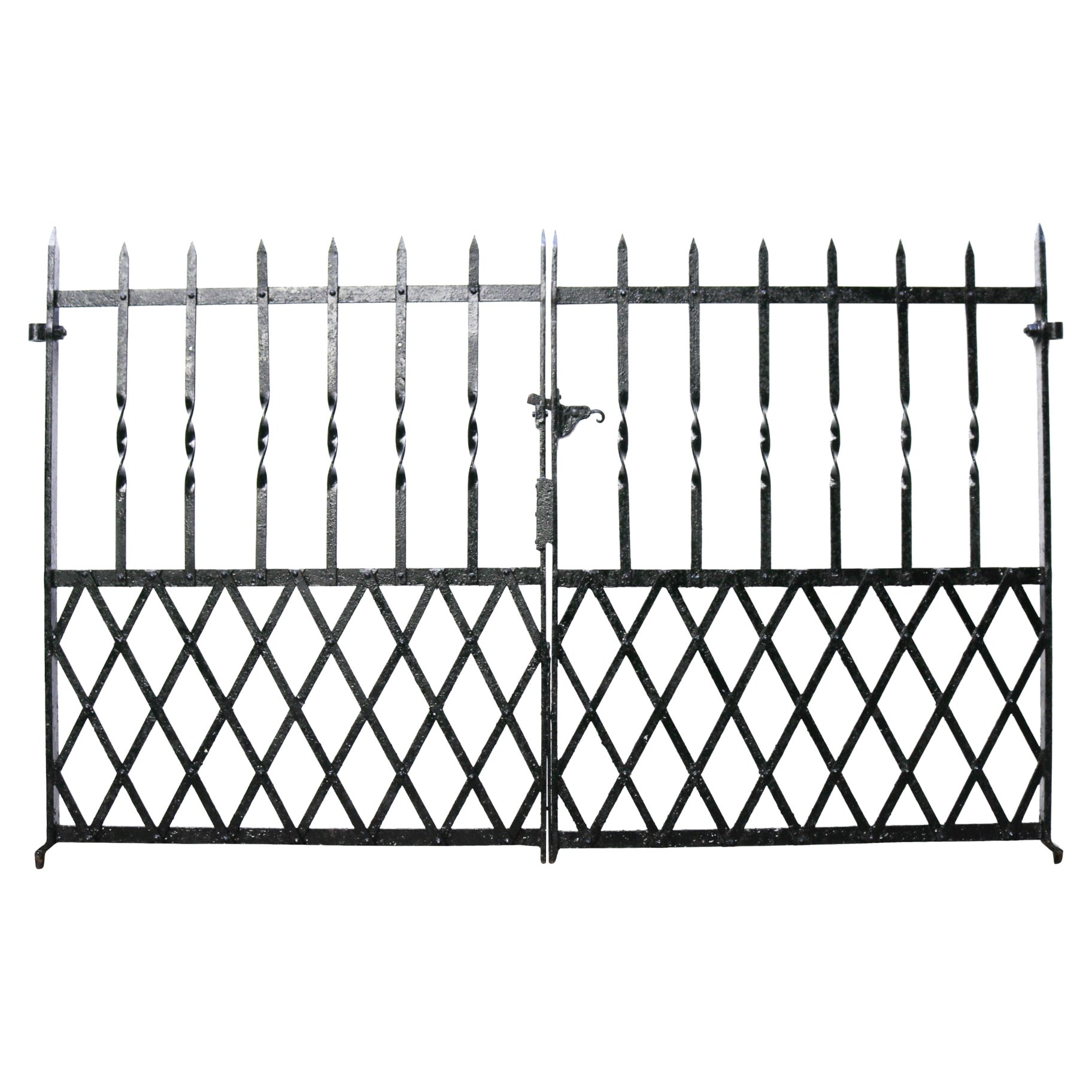 Reclaimed Wrought Iron Gates For Sale