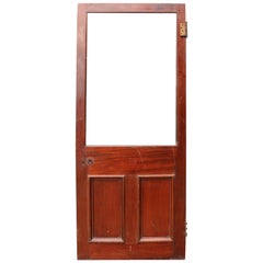 Antique Reclaimed Mahogany Door