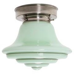 Scandinavian Flushmount Ceiling Lamp, 1950s