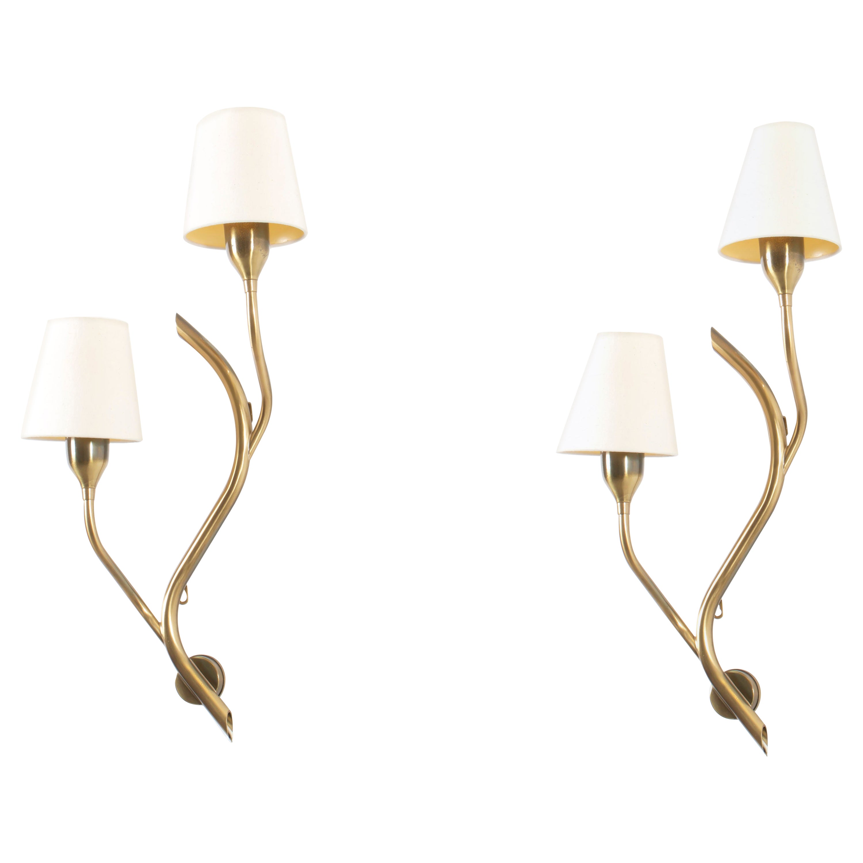 Pair of Wall Lights by Astra, Norway, 1960s