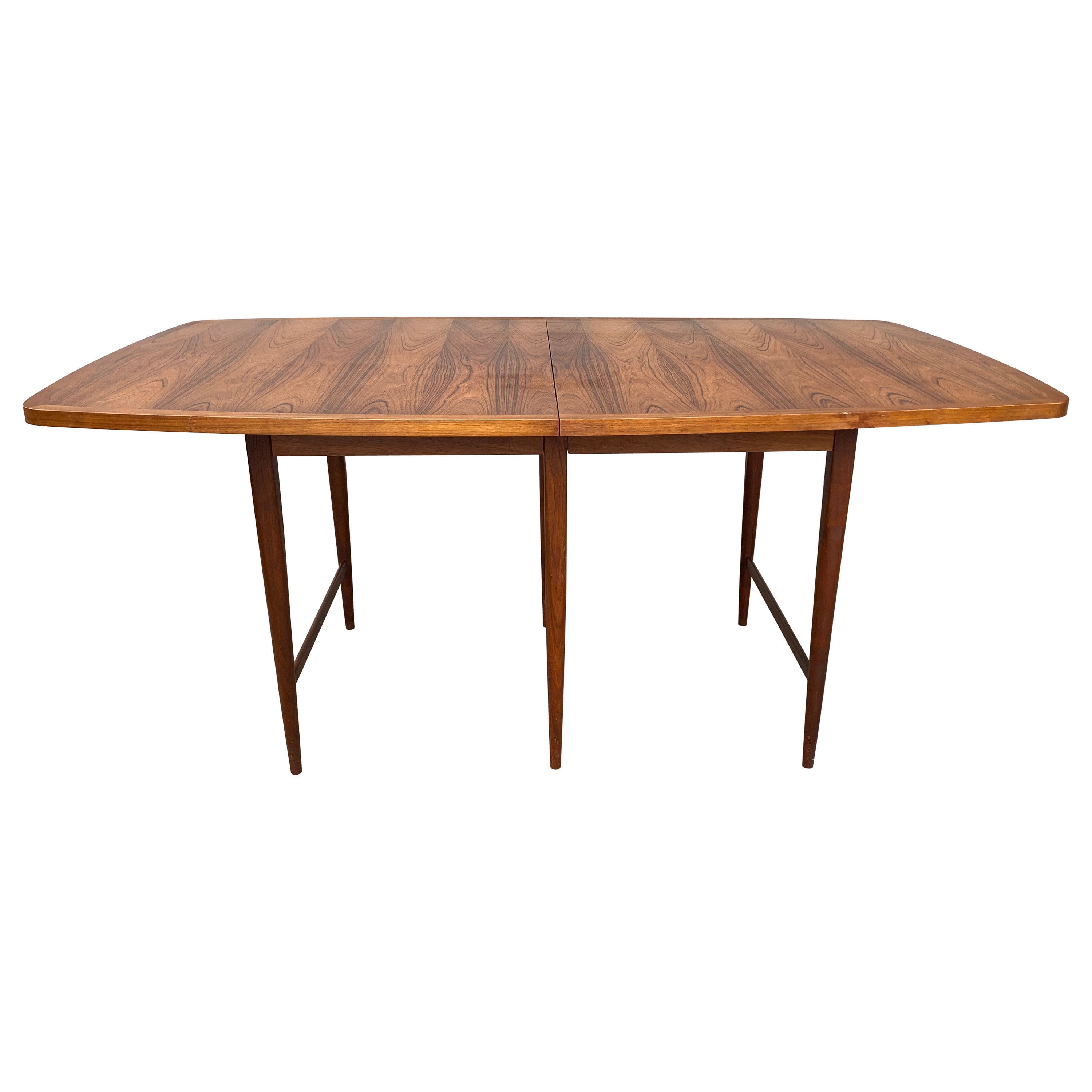 Modernist Rosewood Dining Table "Delineator" Designed by Paul McCobb