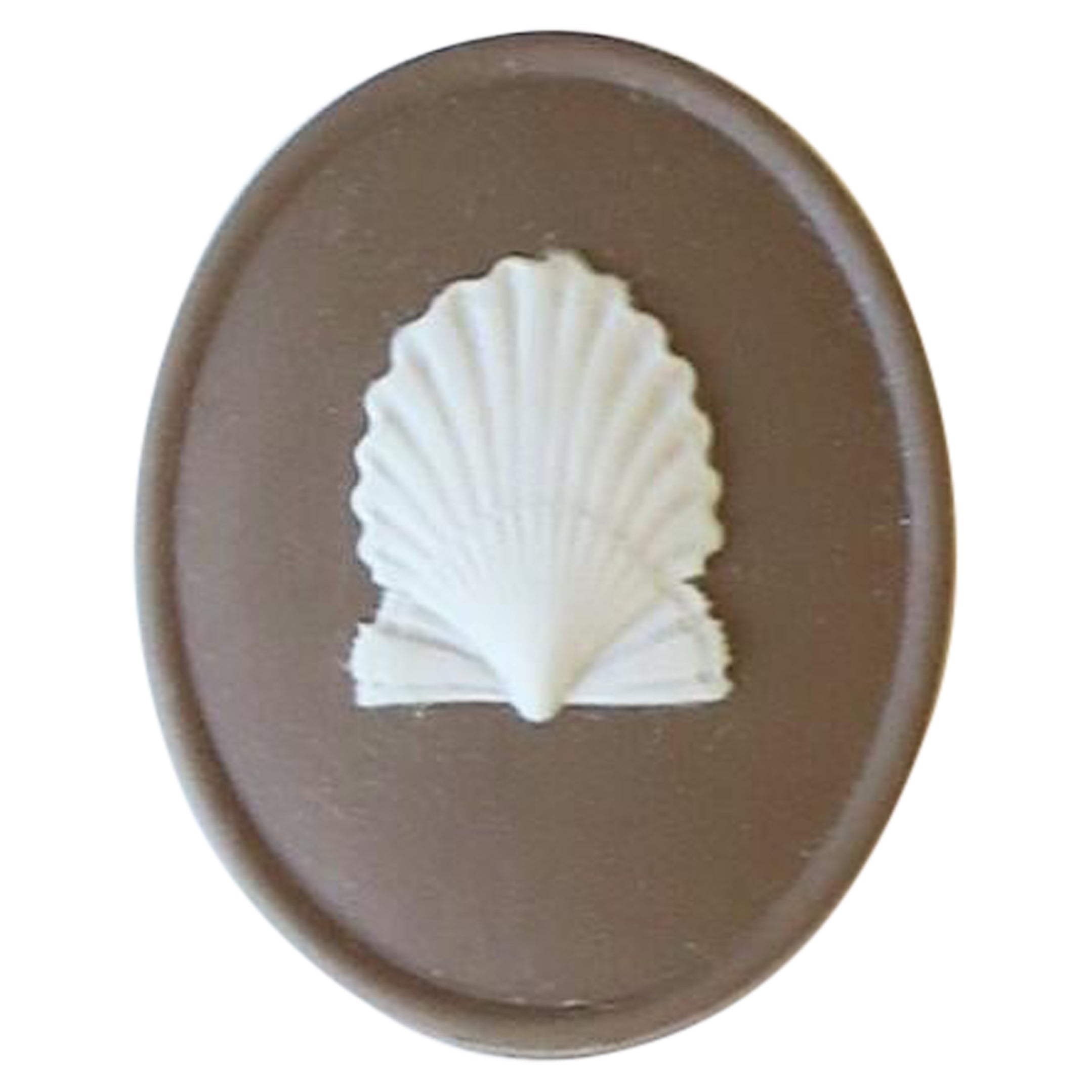 Wedgwood Jasperware Box with Scallop Seashell Design