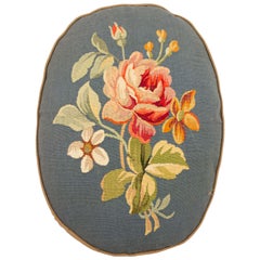 Cojines Aubusson Victorianos Franceses Siglo XIX
