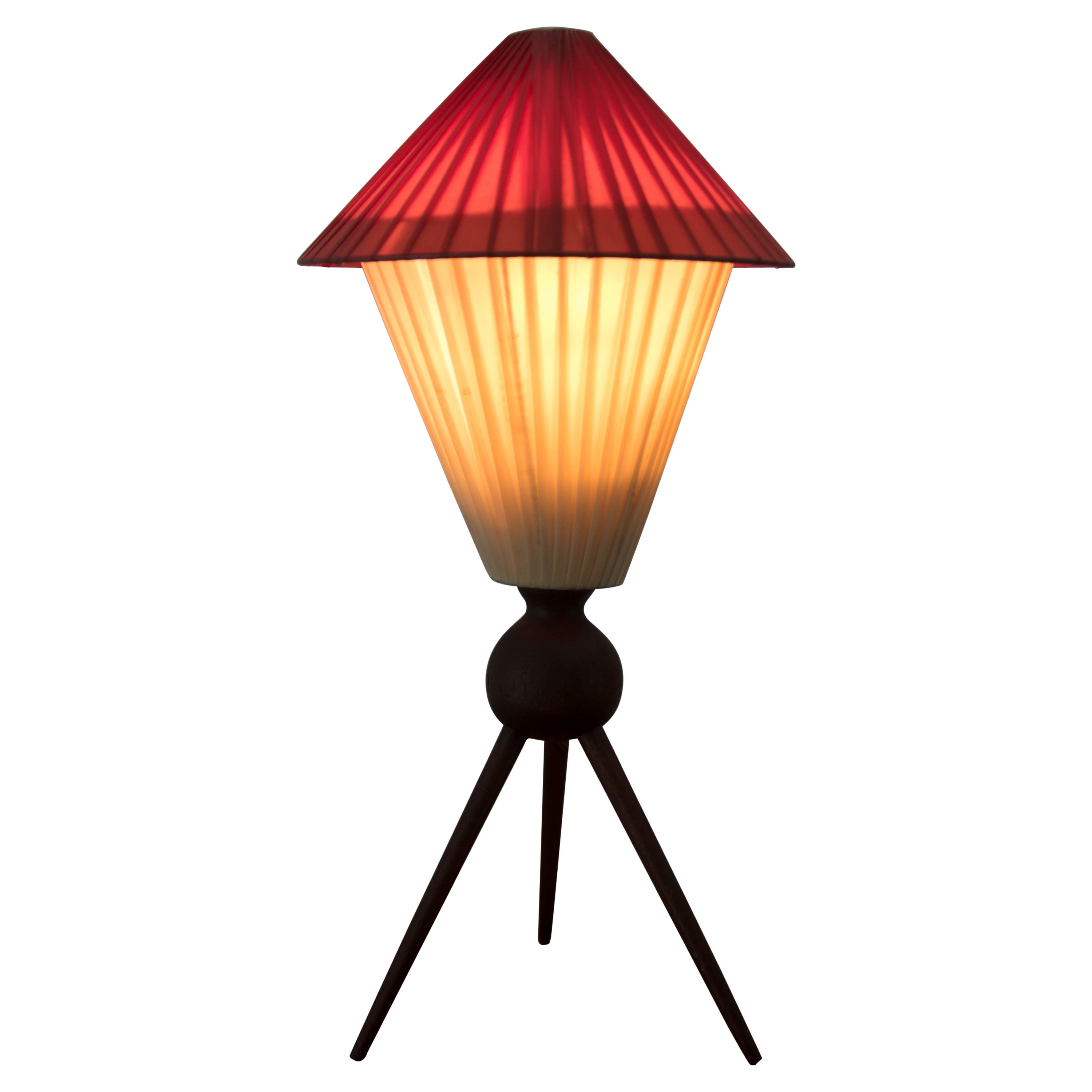 Pair of Steel Bedside Table Lamps For Sale at 1stDibs