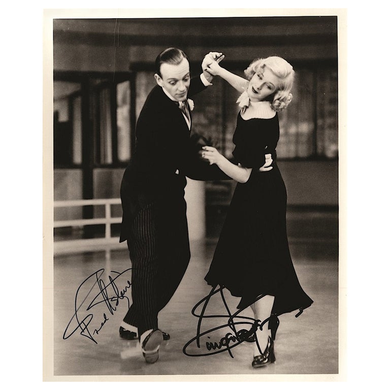 Fred Astaire and Rogers Signed For Sale at