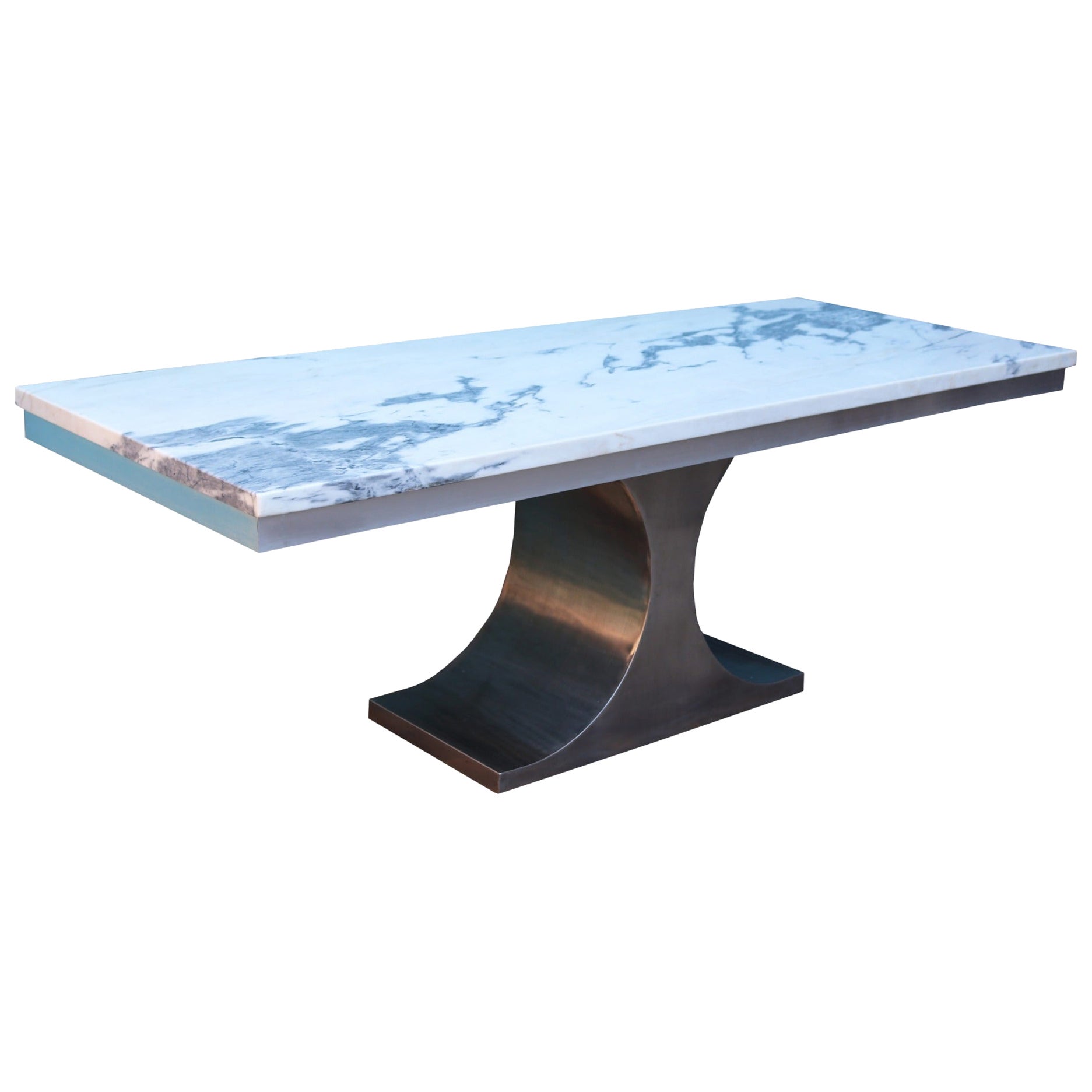 1970s Marble Dining Table