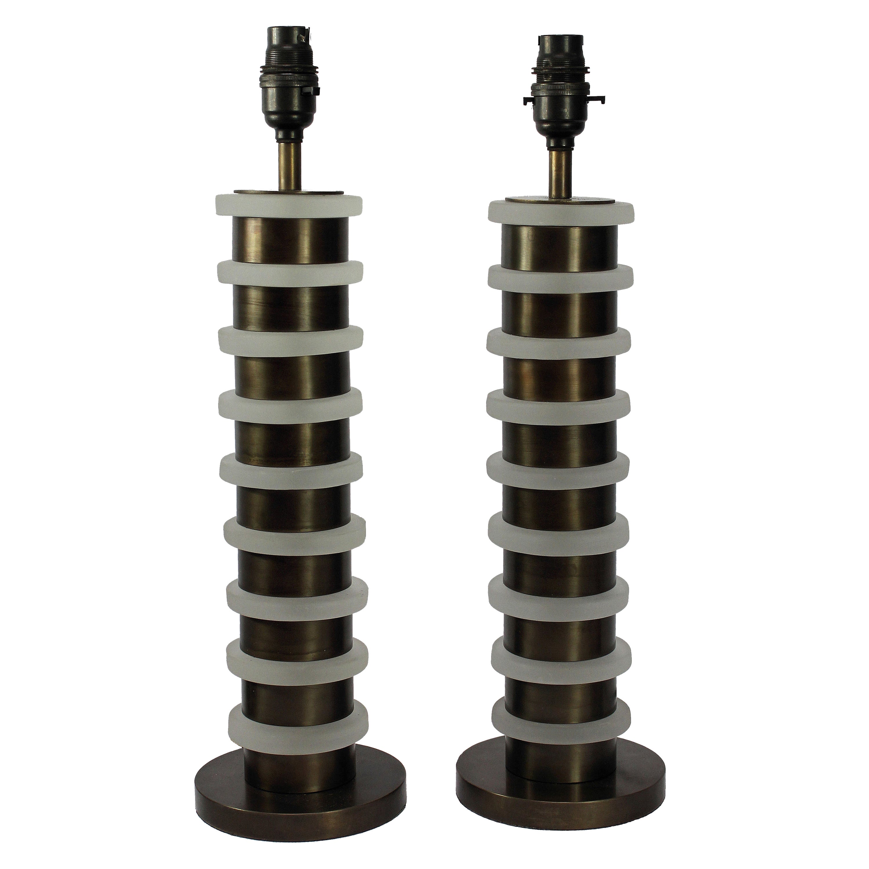 Pair of Art Deco Style Table Lamps