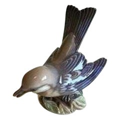 Dahl Jensen Figurine of Bird Parula Warbler No 1320