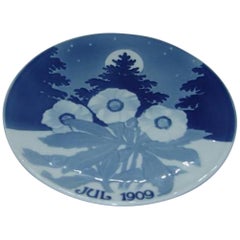 Porsgrund Christmas Plate from 1909