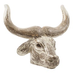 Einar Johansen Rare Stoneware Watussi Ox Head