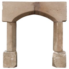 Reclaimed 18th Century Sandstone Mantel