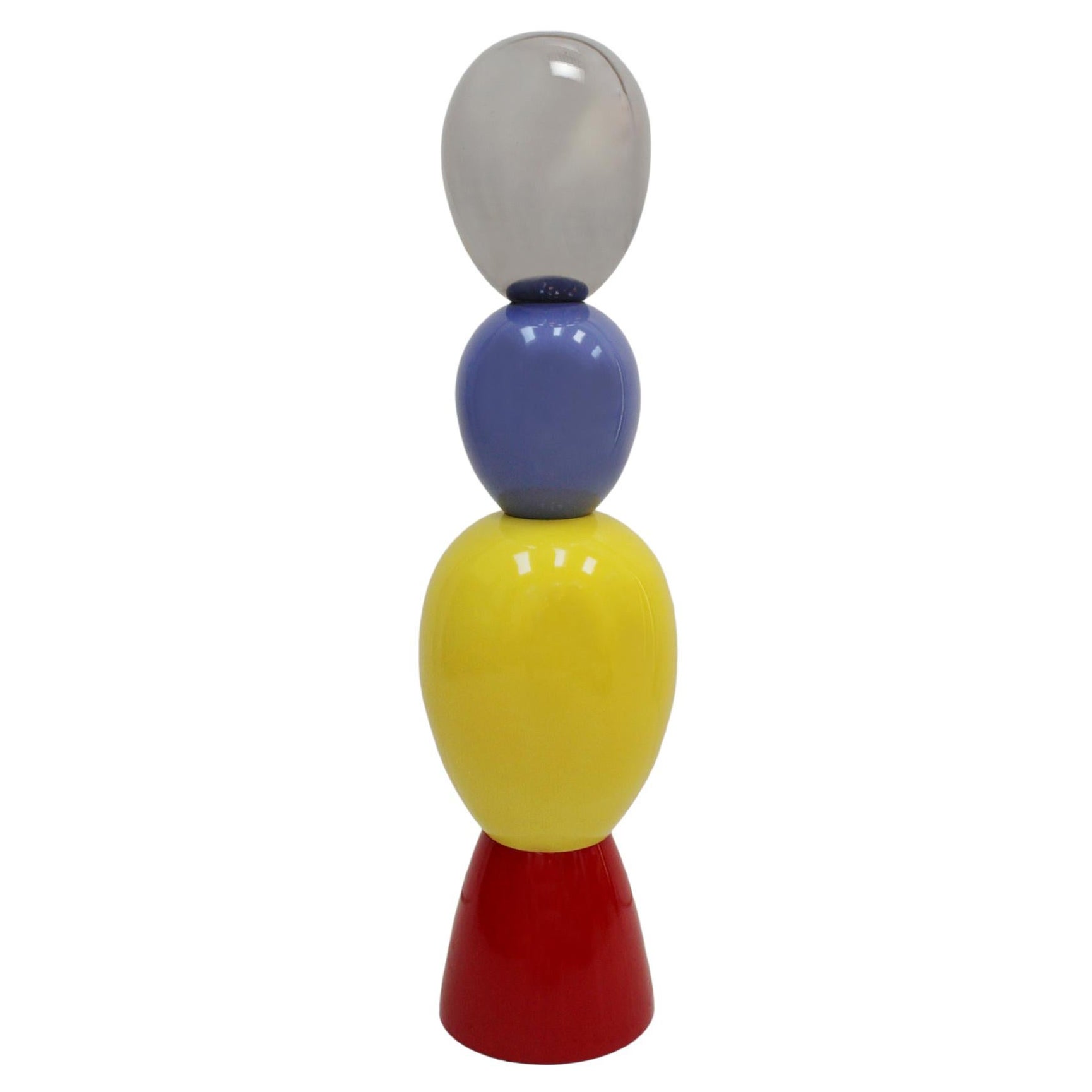 Alessandro Mendini Contemporary Modern Colored Ceramic Italian TOTEM im Angebot