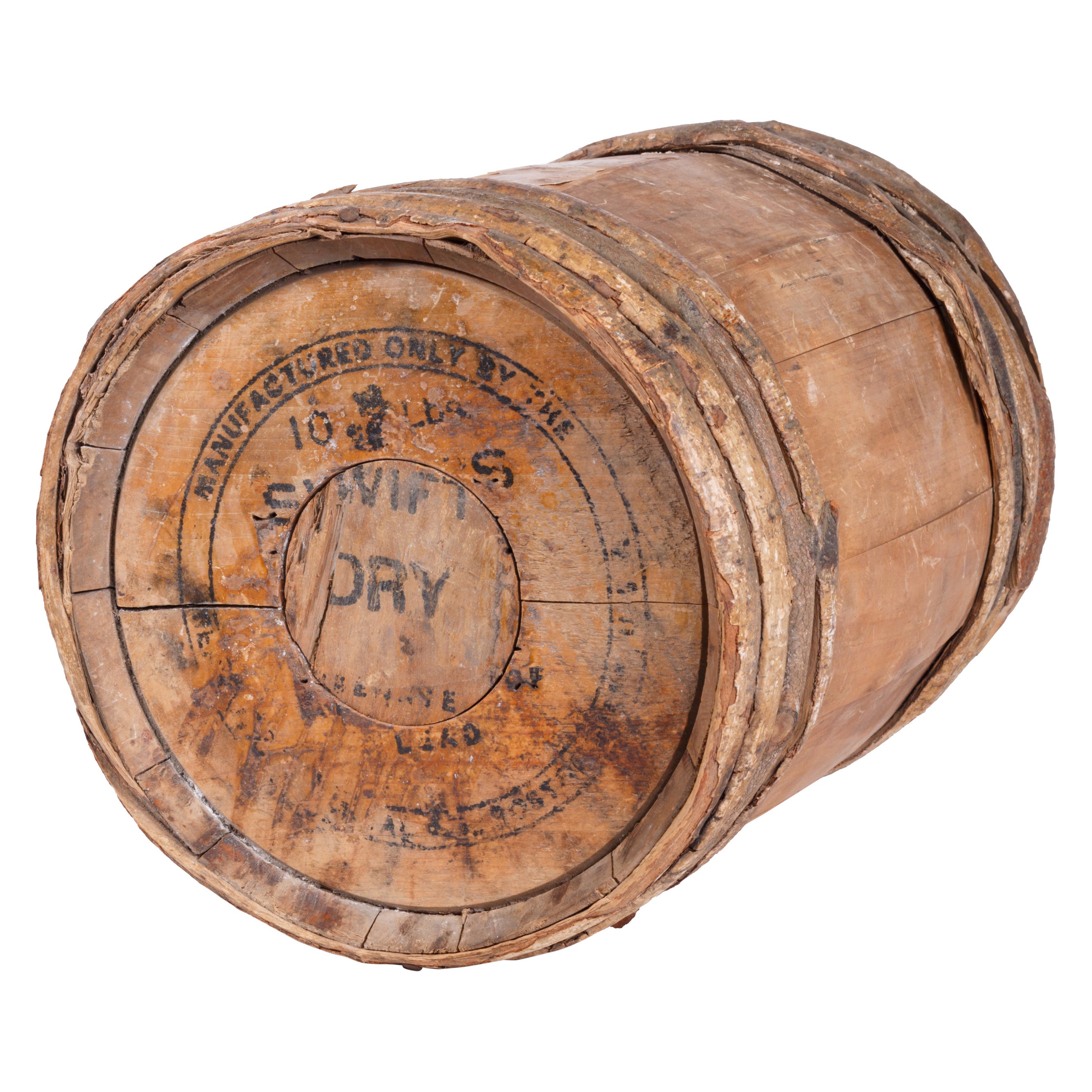 Barril del Museo del Comercio de Pieles de 1810 en venta