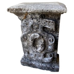 18th Century Limestone Medieval Column