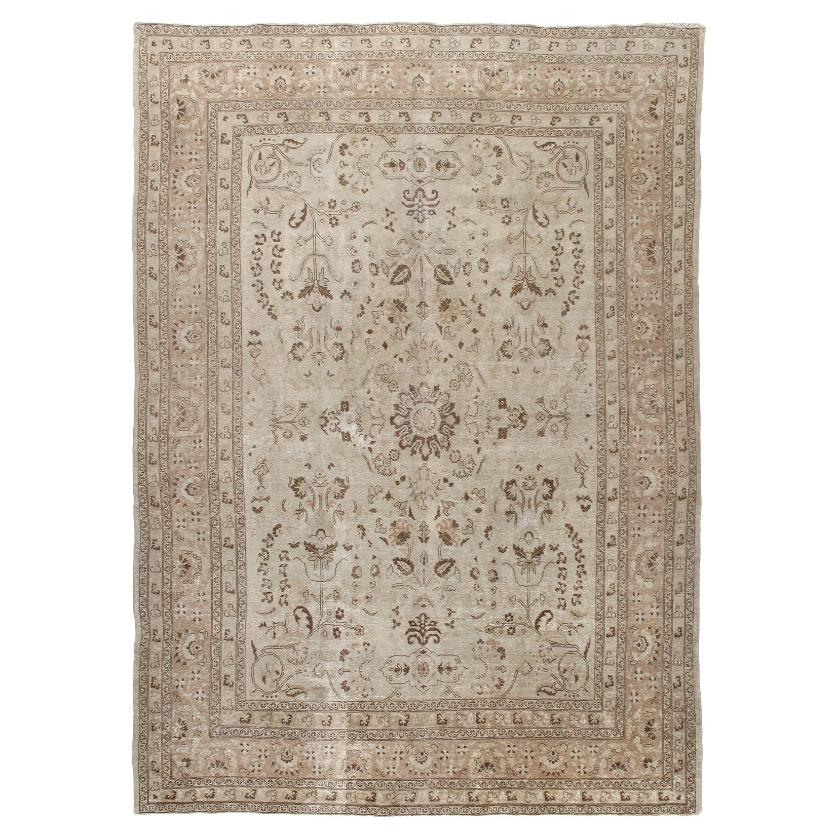 Antique Persian Khorassan Rug For Sale