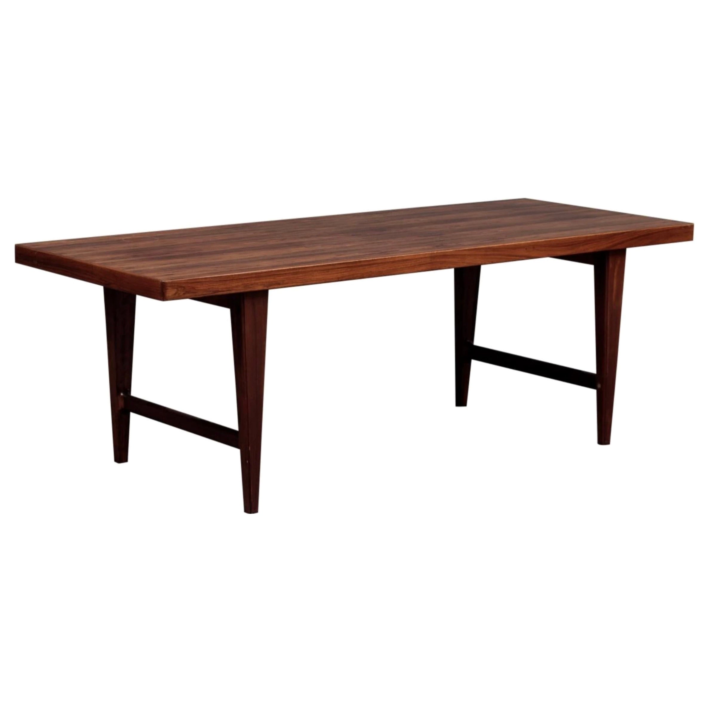 Brazilian Rosewood Coffee Table, 1960s For Sale