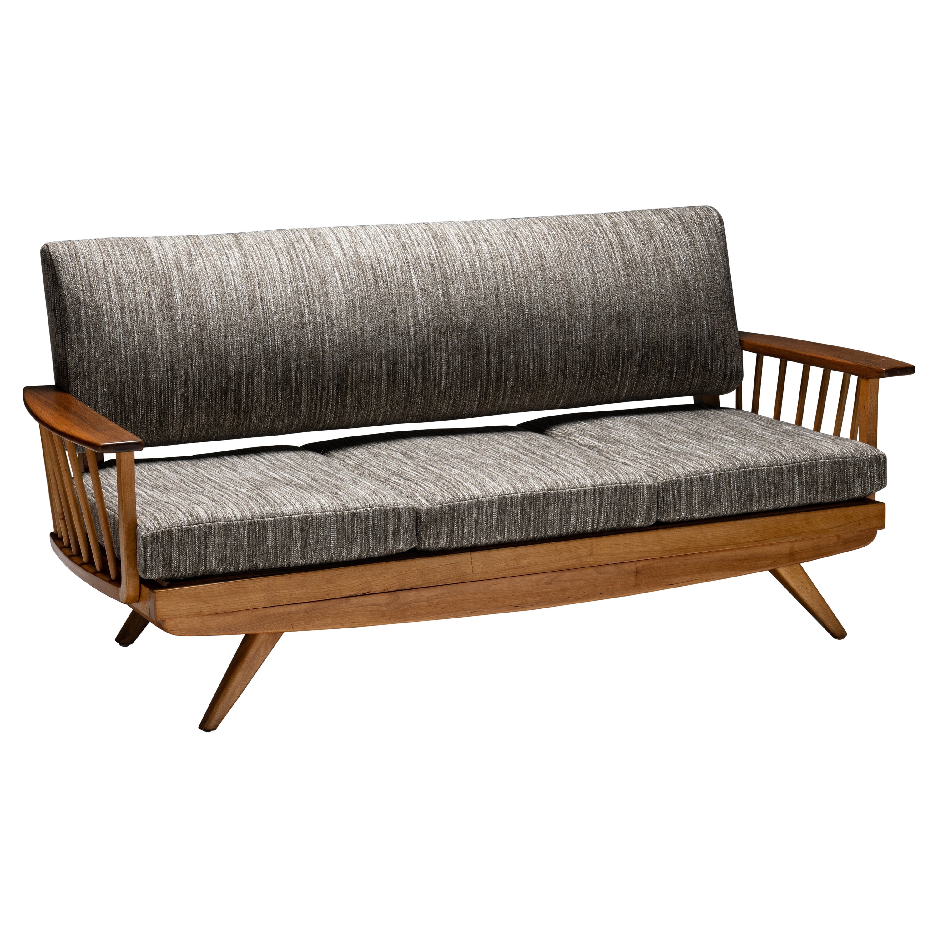 Modern Wooden Sofa, England circa 1960