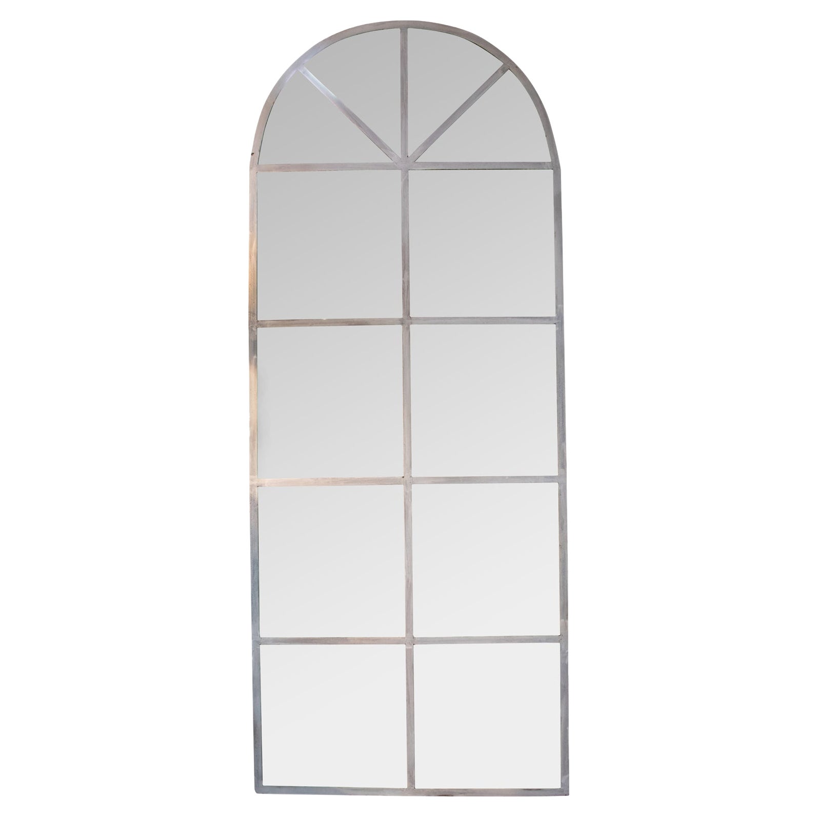 Mirrored Iron Window Frame