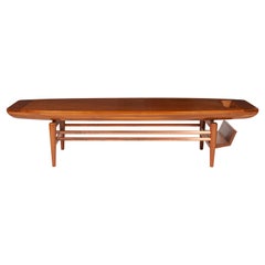 Mid-Century Modern Surfboard Coffee Table