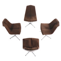 Set of 4 Richard Schultz Chairs for Knoll