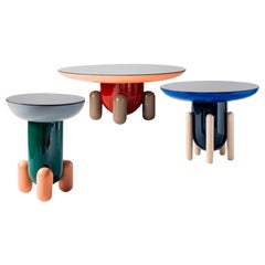 Ensemble de tables exploratrices Jaime Hayon Multi-Color-1 par BD Barcelona ENVIOS