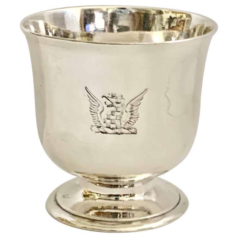 Rare George II Silver Tot Cup Circa 1736 For Sale