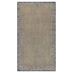 Doris Leslie Blau Vintage Chinese Botanic Design Rug 'Size Adjusted'