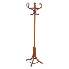 Antique Bentwood Coat Tree Stand Att. to Thonet