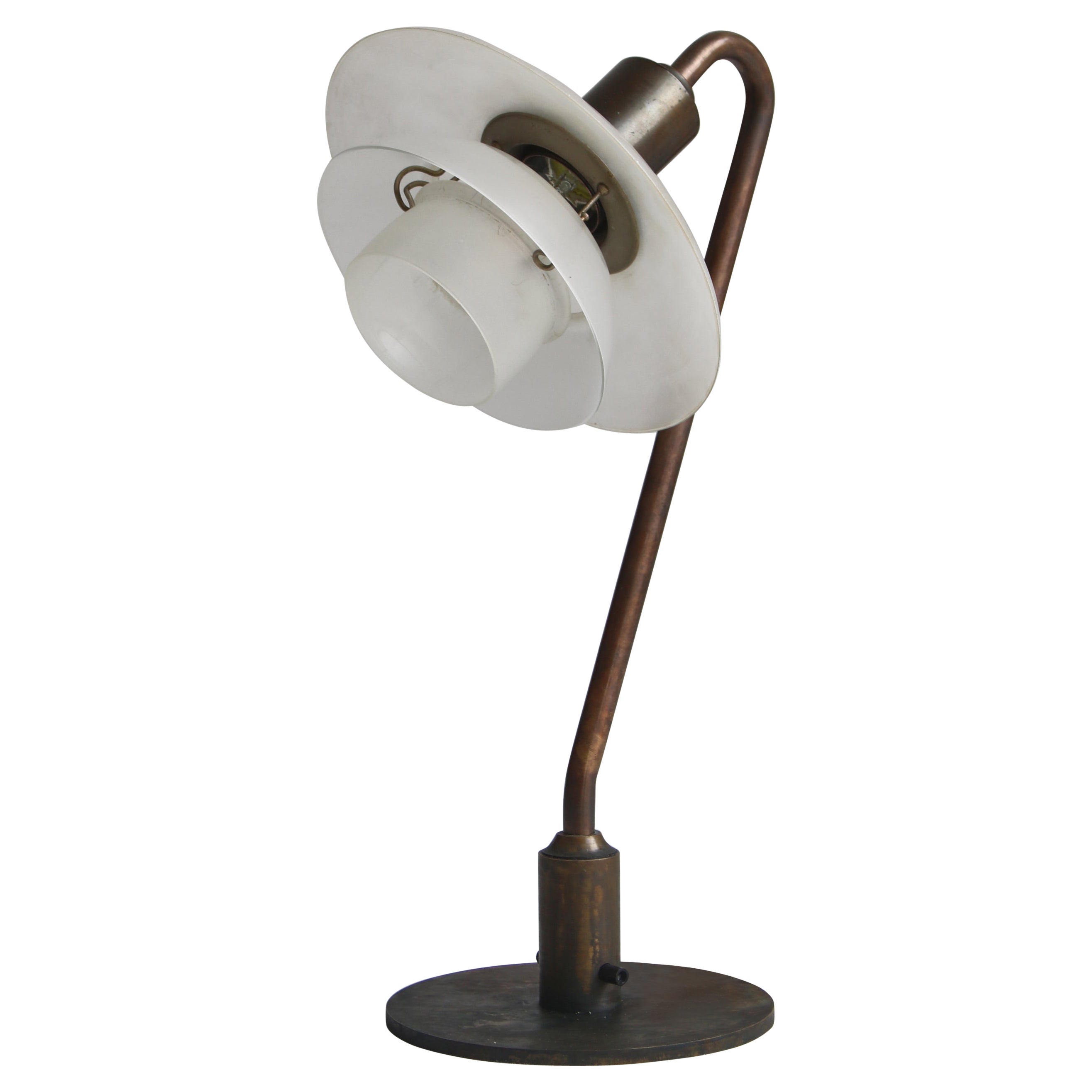 PH Table Lamp "Snowdrop" by Poul Henningsen Made at Louis Poulsen & Co. 1931