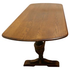 Good Quality Oak Refectory Dining Table