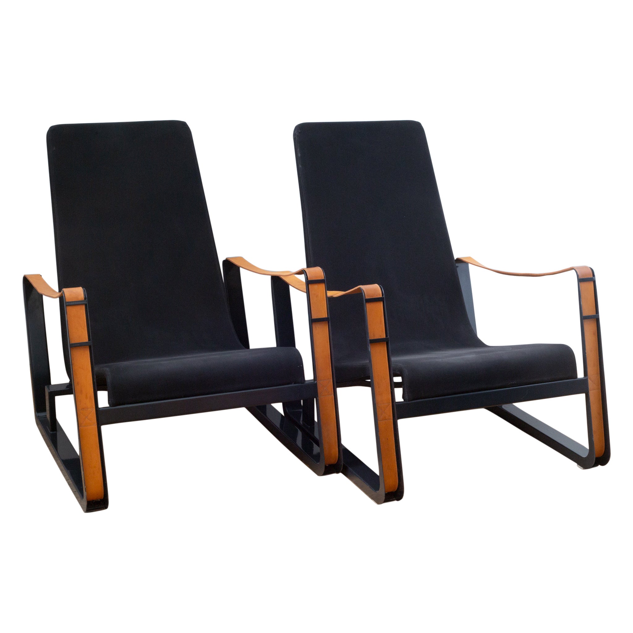 Jean Prouve Cite Lounge Chairs by Vitra-One available