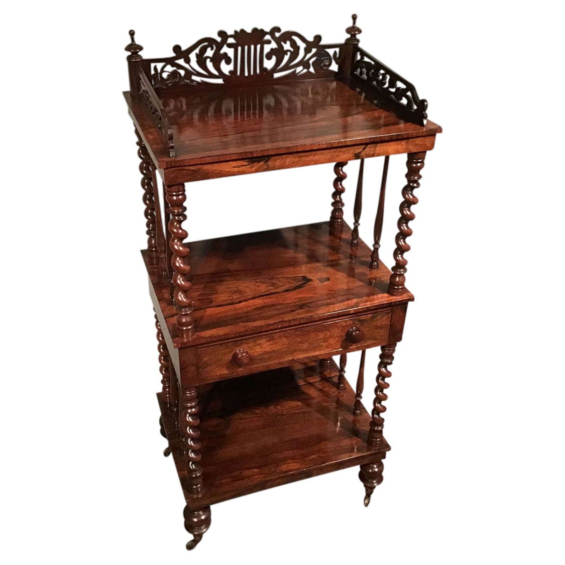 English Étagère in the Napoleon III Taste, circa 1930 at 1stDibs