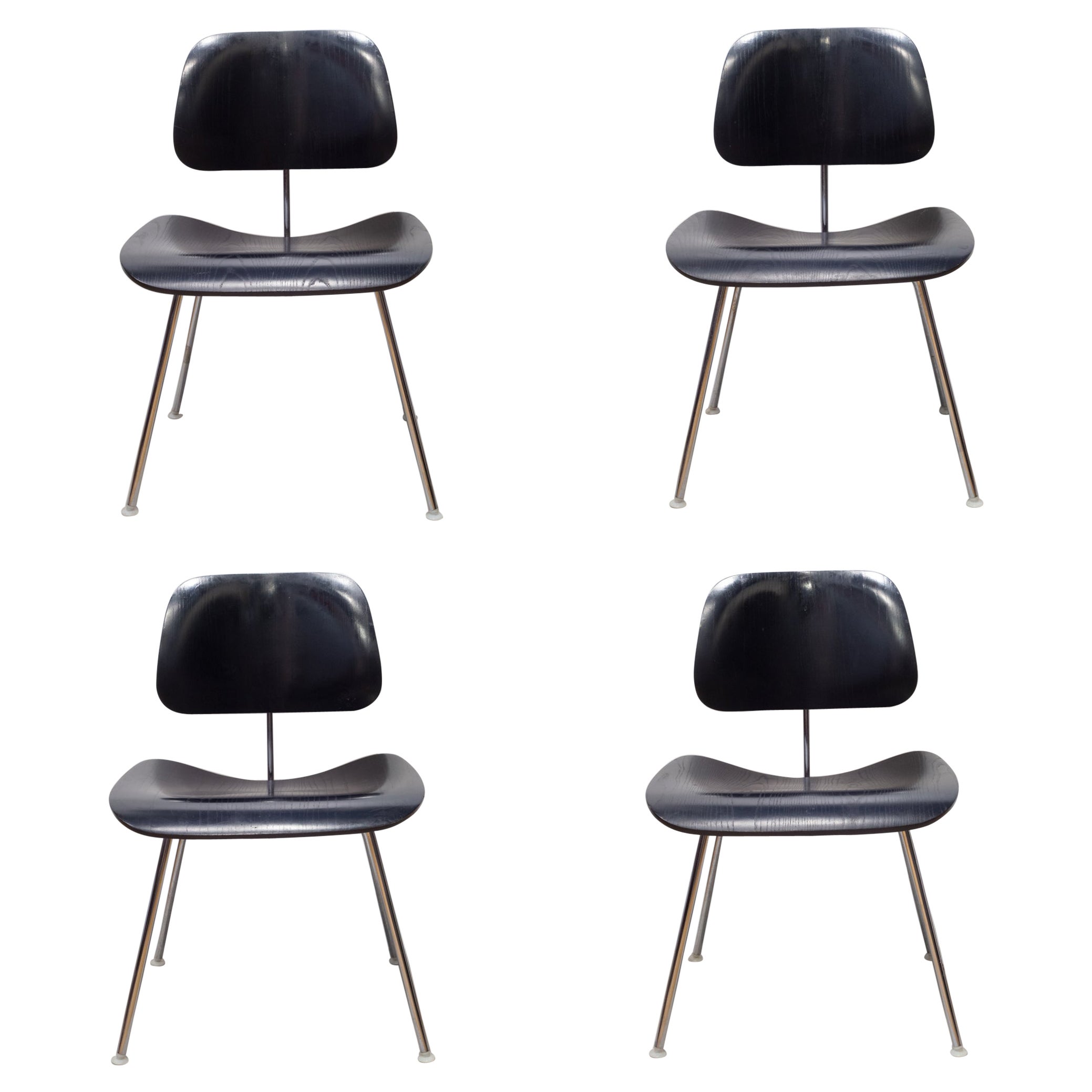 Eames for Herman Miller DCM Chairs in Black-Price is Per Chair
