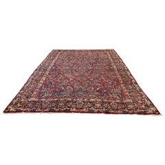 Antique Persian Sarouk Rug for American Market, circa 1920s