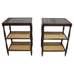 Antique French Early 20th Century Pair of Side Tables