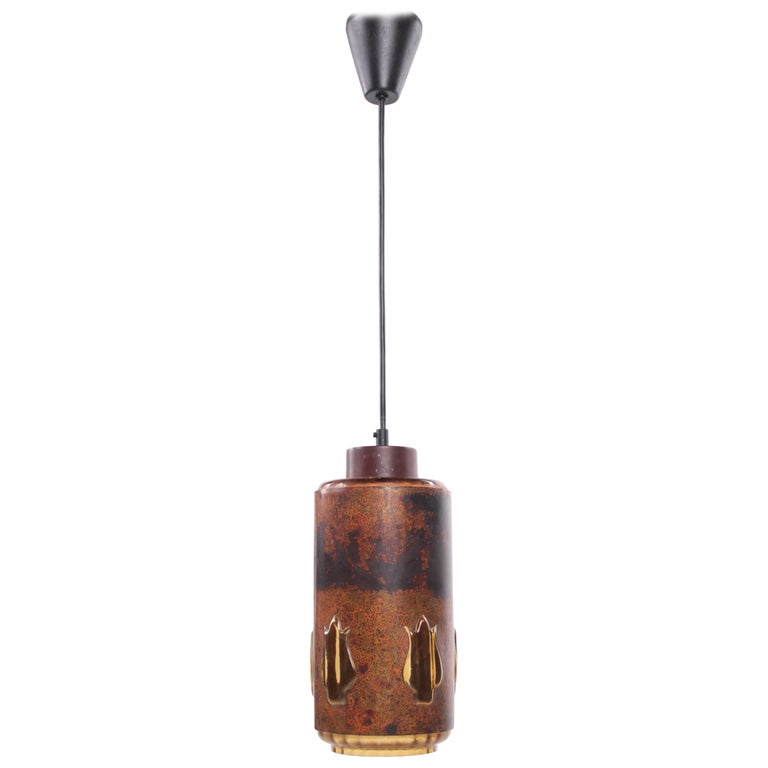 1960s Nanny Still  Brutalist Pendant Lamp Made by RAAK Amsterdam For Sale