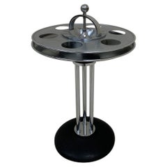 Machine Age Art Deco Railroad Drink, Smoking Stand Circa 1930’s