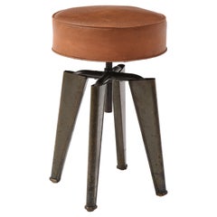 Dominique Stool from The Clemenceau Ship, France, 1950's