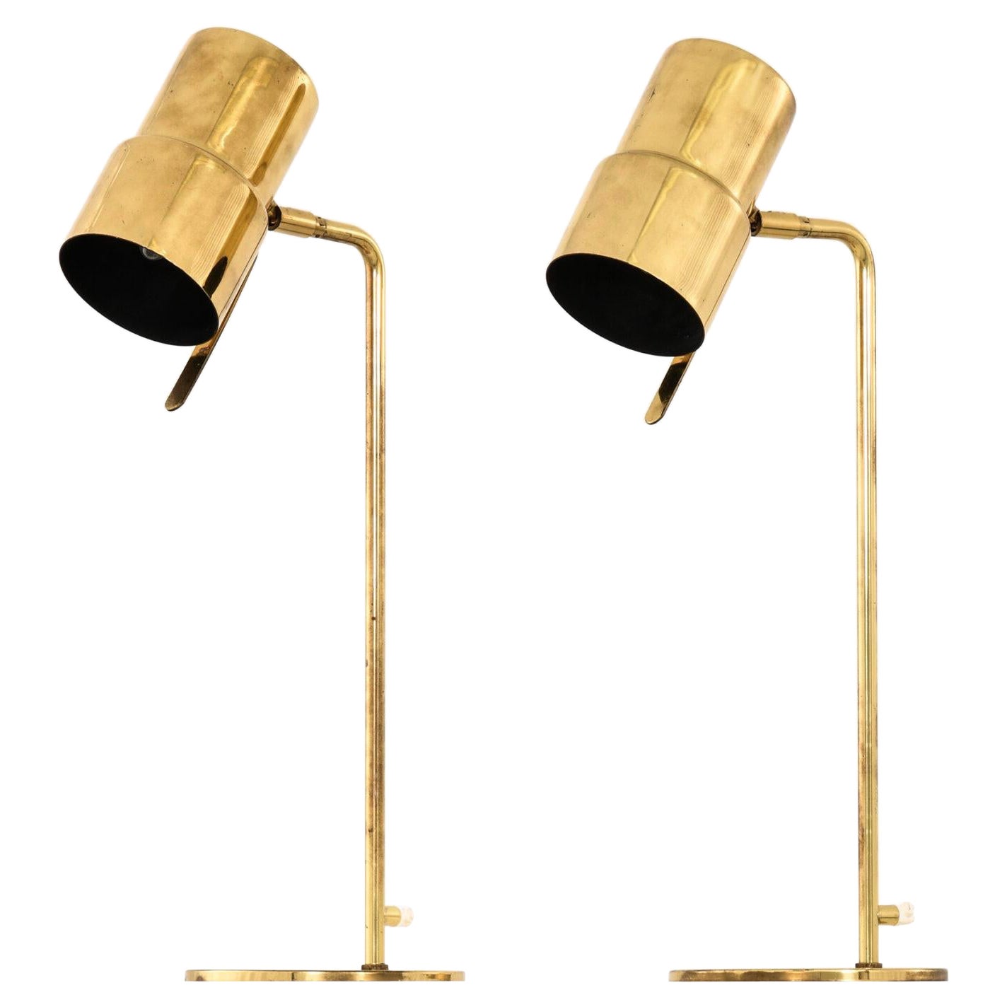 Hans-Agne Jakobsson Table Lamps Model B-195 Produced by Hans-Agne Jakobsson AB For Sale