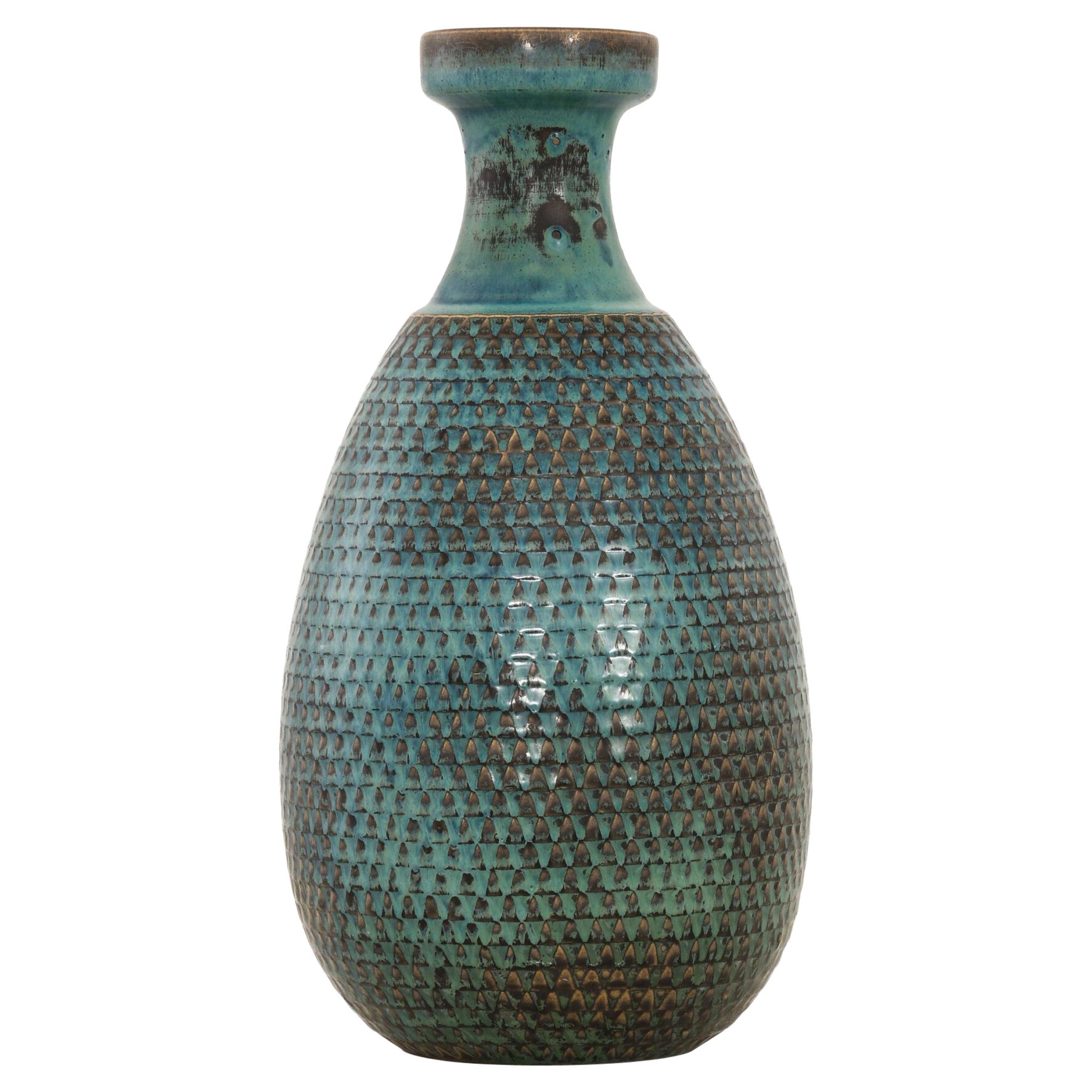 Stig Lindberg-Vase, hergestellt von Gustavsberg im Angebot