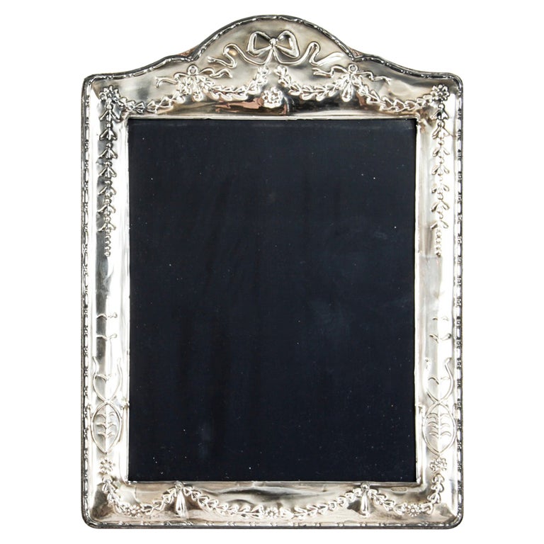 Vintage Large Sterling Silver Photo Frame Carrs of Sheffield Dated 1990 20th C at 1stDibs