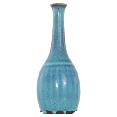 Vintage Wilhelm Kåge Vase Model Farsta Produced by Gustavsberg