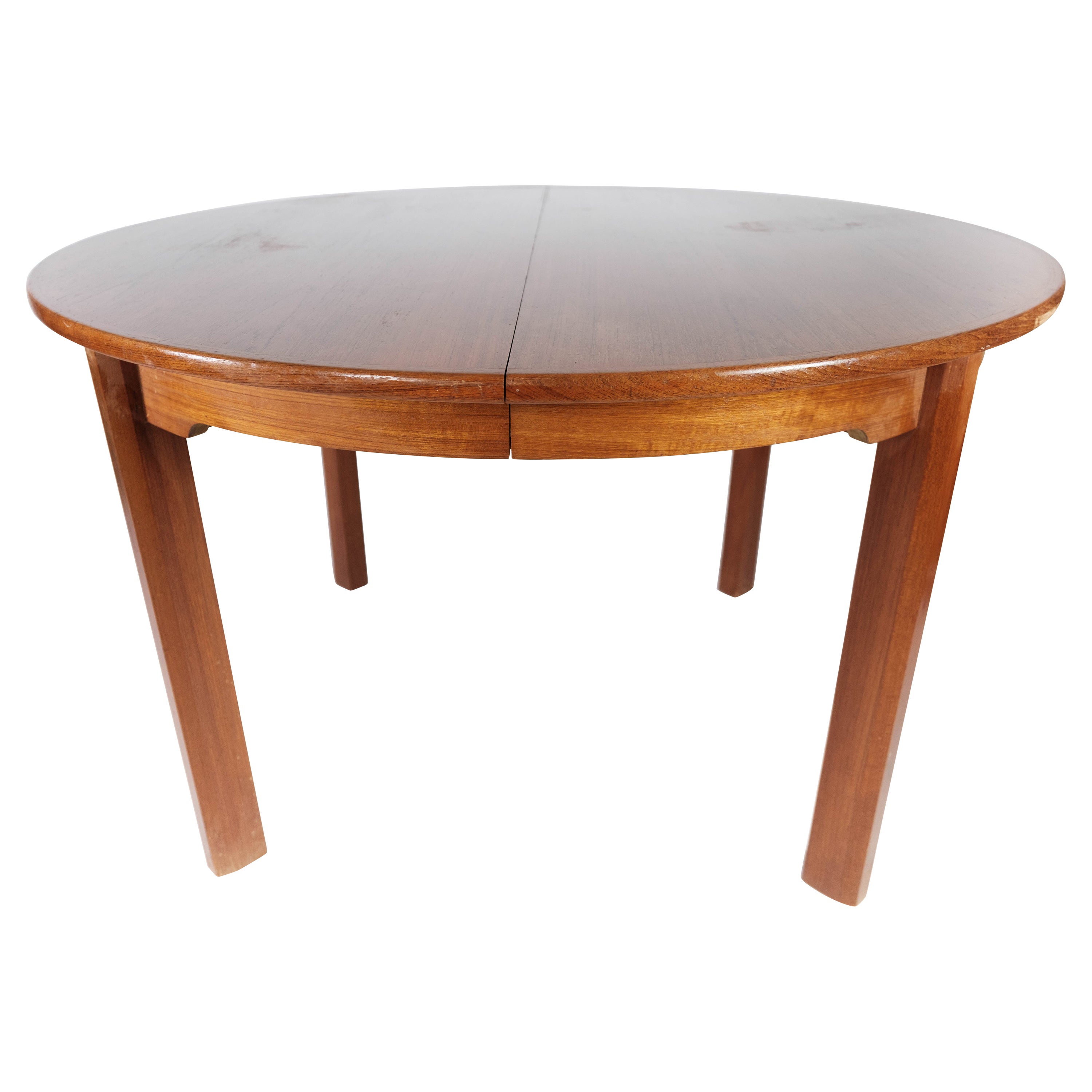 Table de salle à manger avec rallonge en teck de design danois des années 1960