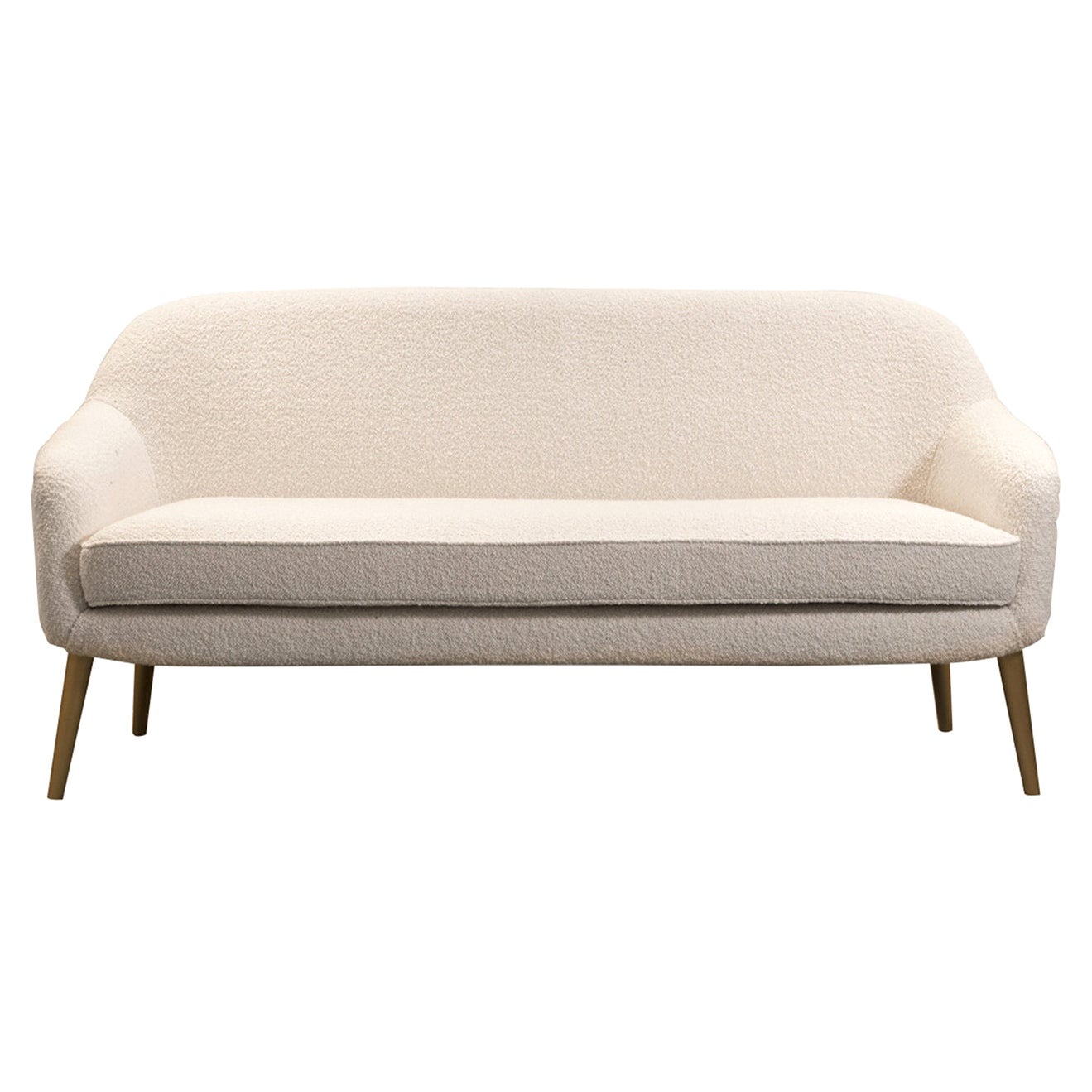 Vintage Wicker Loveseat at 1stDibs