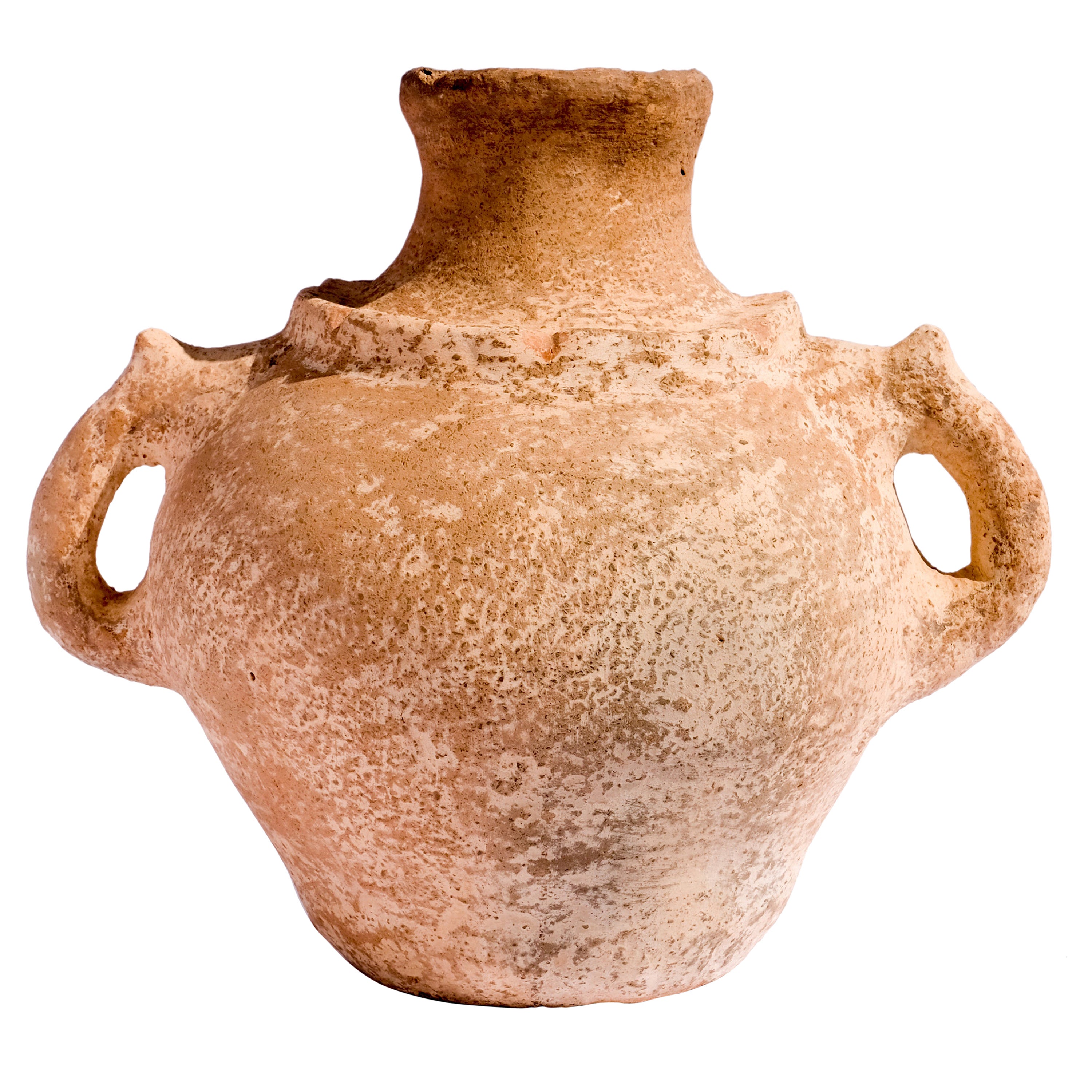 Khabia Moon Freckles Terracotta Jar Made of Clay, Handcrafted by the Potter Raja