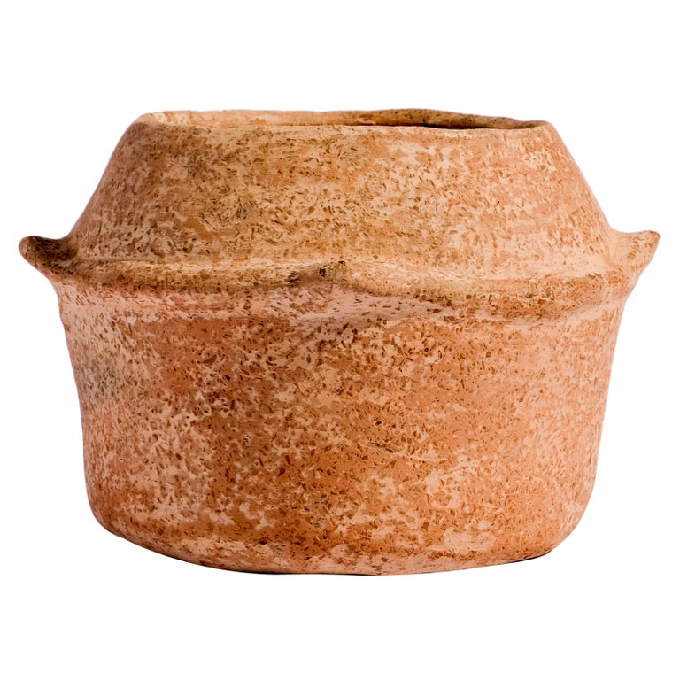 Freckles Terracotta Pot Made of Clay, Handcrafted by the Potter Raja For Sale