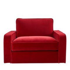 Fauteuil rouge Romeo
