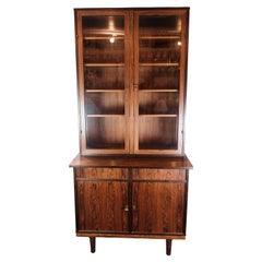 Glass Cabinet in Rosewood of Danish Design from the 1960s