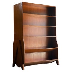 Pierre Jeanneret PJ-050112 Double Sided Bookcase Chandigarh, Circa 1960