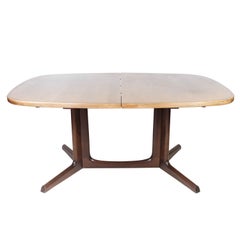 Dining Table in Rosewood with Extension of Danish Design by Gudme, 1960s